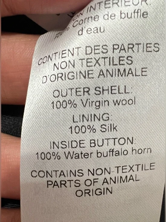 Chloé Wool Blazer Brown Double Breasted Gold Button Luxury Paris Designer - Picture 11 of 13